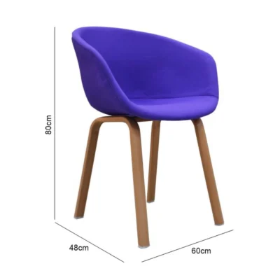 Eams chair Blue